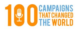 100 Campaigns podcast logo